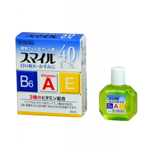 【日本代購】LION獅王Smile40 EX眼藥水15ml