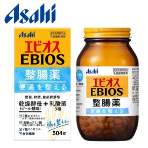 【日本ASAHI代購】Asahi 朝日 EBIOS 愛表斯錠 啤酒酵母 整腸錠 504錠