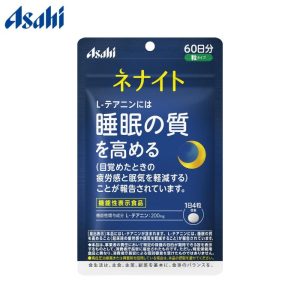 【日本ASAHI代購】Asahi 朝日 睡眠茶氨酸錠 60日份 240錠