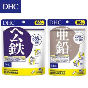 【日本DHC代購】DHC 紅嫩鐵素 活力鋅元素 90日份